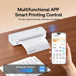 Stampante termica Yesido SP11 A4 con connessione Bluetooth diretta, SP11