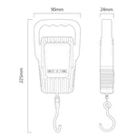 Bilancia elettronica portatile Yesido MG44 50kg