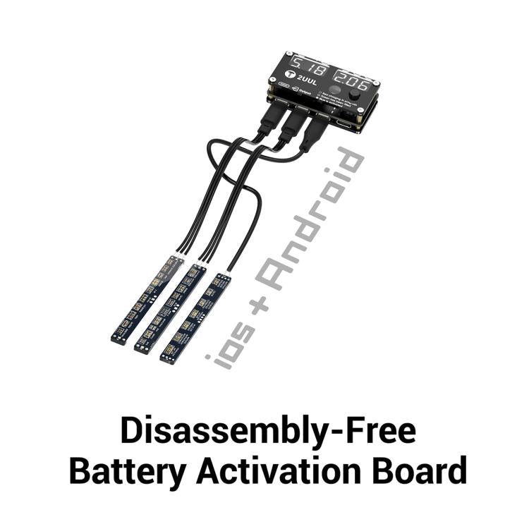 Scheda di attivazione batteria senza smontaggio 2UUL BT05 per iPhone 8-17 Pro Max / Android, 2UUL BT05