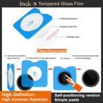 Pellicola in vetro temperato imak serie H, versione autoposizionante, For Insta360 Mic Pro