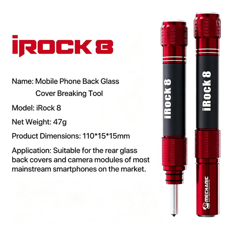 MECCANICO Strumento per lo smontaggio della cover posteriore in vetro dell'iRock 8