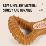 Giocattolo dentale per cani con dispenser di snack, interattivo per la pulizia dei denti e resistente ai morsi., Y-shaped, 8-shaped