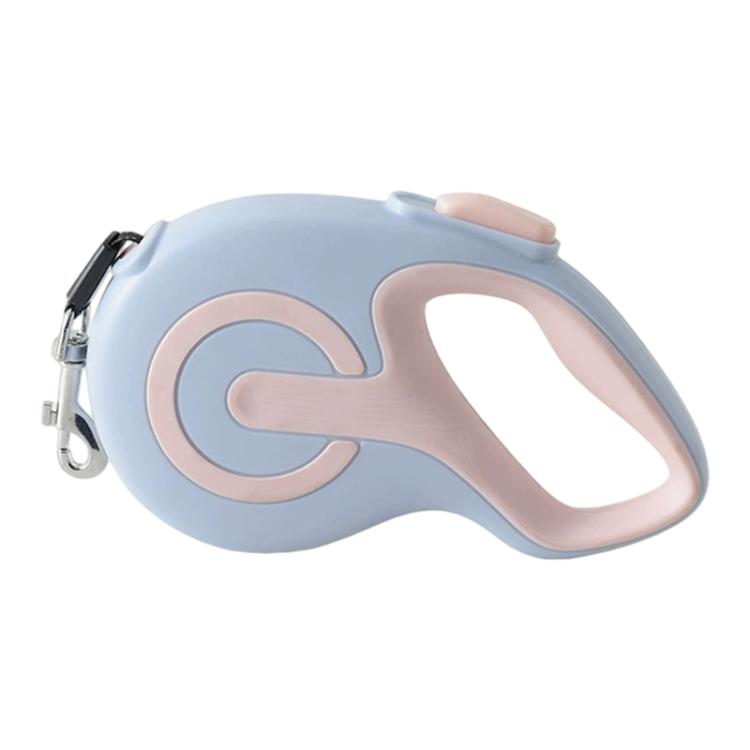 Corda di trazione ergonomica retrattile automatica per animali domestici, 3m, 5m
