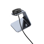 Per Garmin Forerunner 745 / Venu Sq / Fenix 6 Supporto per caricabatterie magnetico universale in lega di alluminio con protezione chip, supporto ricarica rapida, For Garmin Forerunner 745 (Right Interface)