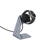 Per Garmin Forerunner 745 / Venu Sq / Fenix 6 Supporto per caricabatterie magnetico universale in lega di alluminio con protezione chip, supporto ricarica rapida, For Garmin Forerunner 745 (Right Interface)
