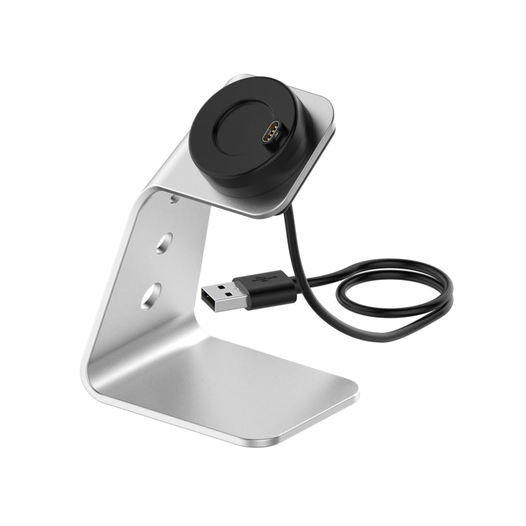 Per Garmin Forerunner 745 / Venu Sq / Fenix 6 Supporto per caricabatterie magnetico universale in lega di alluminio con protezione chip, supporto ricarica rapida, For Garmin Forerunner 745 (Right Interface)