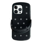 Pantofole a forma di stella a cinque punte con buco, custodia per telefono in silicone, For iPhone 14, For iPhone 14 Pro, For iPhone 14 Pro Max, For iPhone 13 Pro Max, For iPhone 13 Pro, For iPhone 13, For iPhone 12 Pro Max