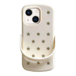 Pantofole a forma di stella a cinque punte con buco, custodia per telefono in silicone, For iPhone 14, For iPhone 14 Pro, For iPhone 14 Pro Max, For iPhone 13 Pro Max, For iPhone 13 Pro, For iPhone 13, For iPhone 12 Pro Max