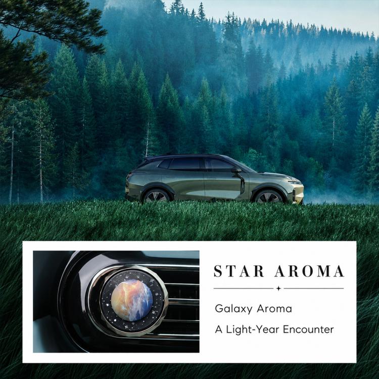 Presa d'aria per auto, profumo interstellare, ornamenti per aromaterapia