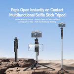 Asta per selfie con treppiede Yesido SF34 ad apertura automatica e filettatura da 1/4"., SF34