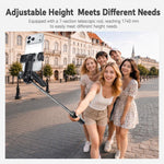Asta per selfie con treppiede Yesido SF34 ad apertura automatica e filettatura da 1/4"., SF34