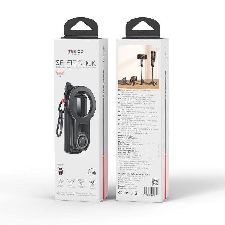 Asta telescopica magnetica per selfie Yesido SF35, SF35