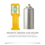 Supporto magnetico per bombolette spray standard