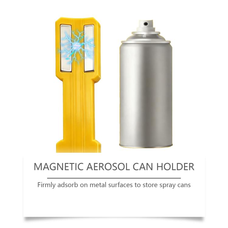Supporto magnetico per bombolette spray standard