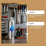 Supporto magnetico per bombolette spray standard