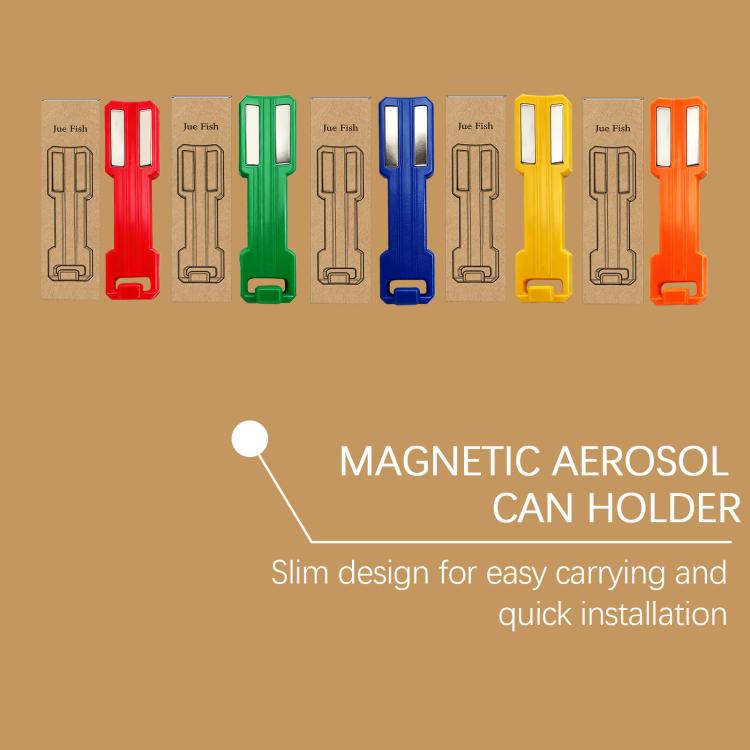Supporto magnetico per bombolette spray standard