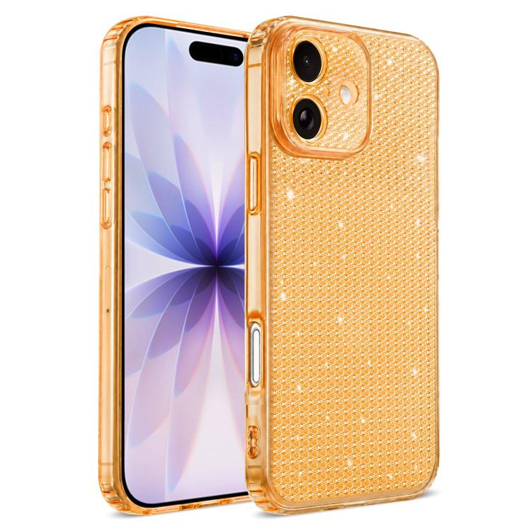 Custodia per telefono con airbag e glitter a forma di diamante scintillante, For iPhone 18, For iPhone 18 Pro, For iPhone 18 Pro Max, For iPhone 17 Pro Max