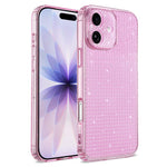 Custodia per telefono con airbag e glitter a forma di diamante scintillante, For iPhone 18, For iPhone 18 Pro, For iPhone 18 Pro Max, For iPhone 17 Pro Max