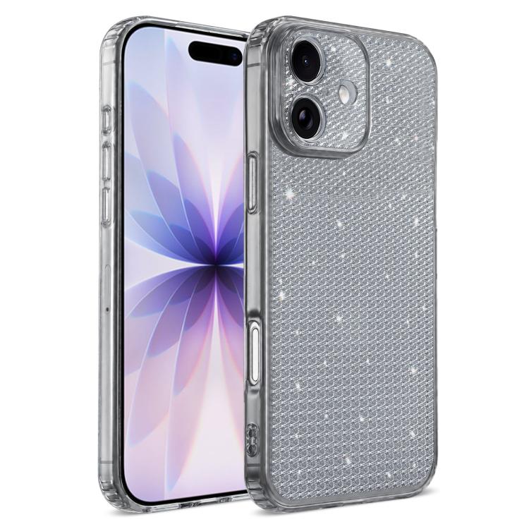 Custodia per telefono con airbag e glitter a forma di diamante scintillante, For iPhone 18, For iPhone 18 Pro, For iPhone 18 Pro Max, For iPhone 17 Pro Max