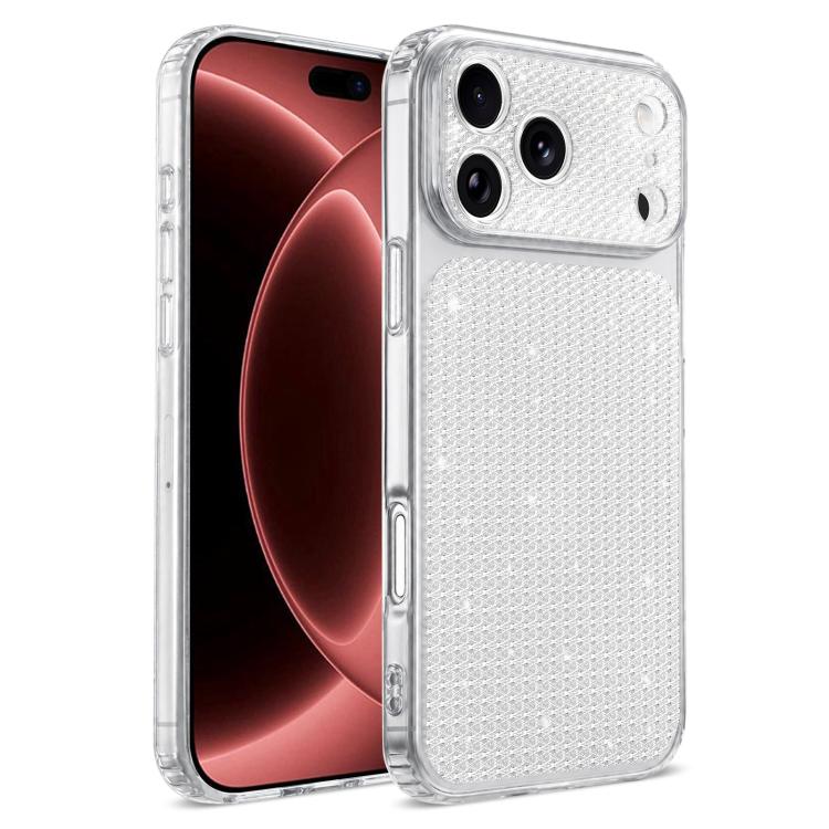 Custodia per telefono con airbag e glitter a forma di diamante scintillante, For iPhone 18, For iPhone 18 Pro, For iPhone 18 Pro Max, For iPhone 17 Pro Max