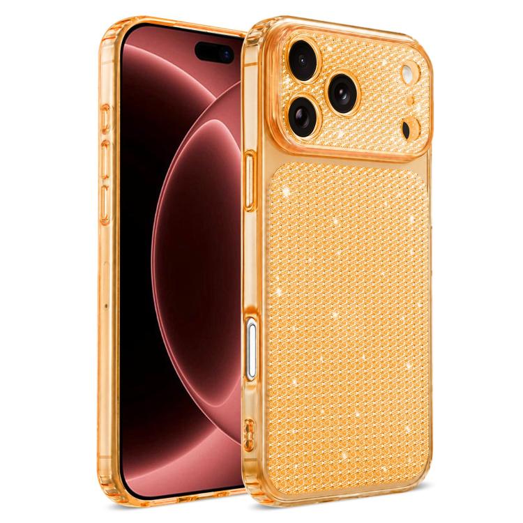 Custodia per telefono con airbag e glitter a forma di diamante scintillante, For iPhone 18, For iPhone 18 Pro, For iPhone 18 Pro Max, For iPhone 17 Pro Max