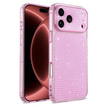 Custodia per telefono con airbag e glitter a forma di diamante scintillante, For iPhone 18, For iPhone 18 Pro, For iPhone 18 Pro Max, For iPhone 17 Pro Max