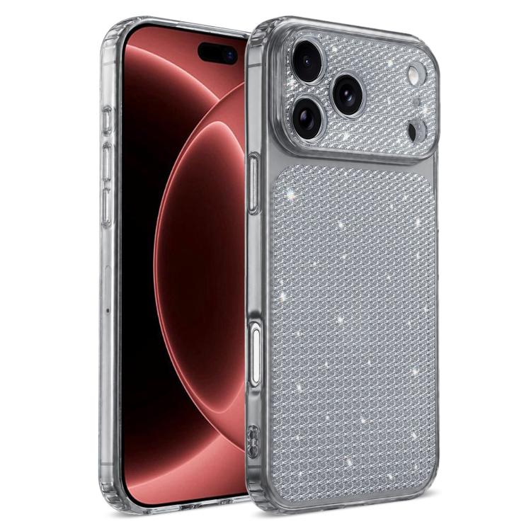 Custodia per telefono con airbag e glitter a forma di diamante scintillante, For iPhone 18, For iPhone 18 Pro, For iPhone 18 Pro Max, For iPhone 17 Pro Max