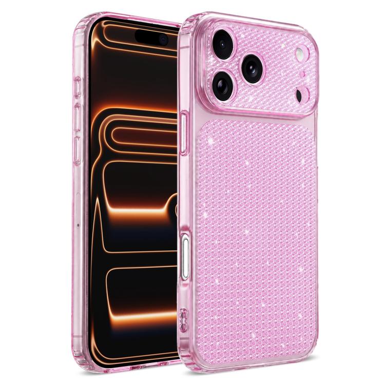 Custodia per telefono con airbag e glitter a forma di diamante scintillante, For iPhone 17 Pro, For iPhone 17, For iPhone 16 Pro Max, For iPhone 16 Pro