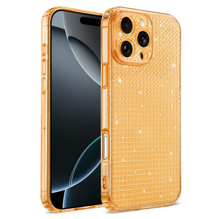 Custodia per telefono con airbag e glitter a forma di diamante scintillante, For iPhone 17 Pro, For iPhone 17, For iPhone 16 Pro Max, For iPhone 16 Pro