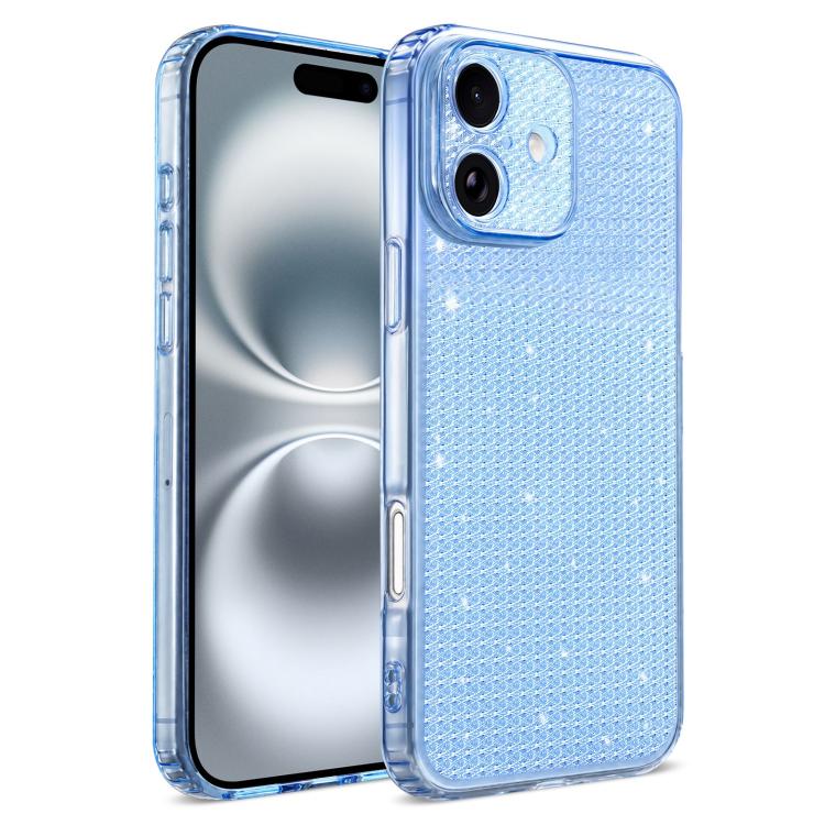 Custodia per telefono con airbag e glitter a forma di diamante scintillante, For iPhone 16, For iPhone 15 Pro Max, For iPhone 15 Pro, For iPhone 15