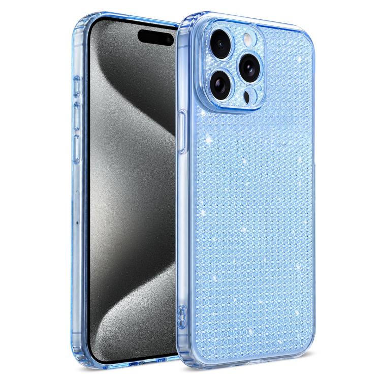 Custodia per telefono con airbag e glitter a forma di diamante scintillante, For iPhone 16, For iPhone 15 Pro Max, For iPhone 15 Pro, For iPhone 15