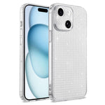 Custodia per telefono con airbag e glitter a forma di diamante scintillante, For iPhone 16, For iPhone 15 Pro Max, For iPhone 15 Pro, For iPhone 15