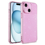 Custodia per telefono con airbag e glitter a forma di diamante scintillante, For iPhone 16, For iPhone 15 Pro Max, For iPhone 15 Pro, For iPhone 15