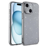 Custodia per telefono con airbag e glitter a forma di diamante scintillante, For iPhone 16, For iPhone 15 Pro Max, For iPhone 15 Pro, For iPhone 15