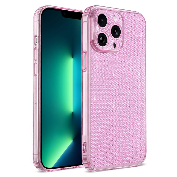Custodia per telefono con airbag e glitter a forma di diamante scintillante, For iPhone 14, For iPhone 14 Pro, For iPhone 14 Pro Max, For iPhone 13 Pro Max