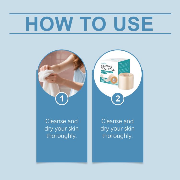 Cerotti sottili e traspiranti per cicatrici LANISKA