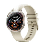 Smartwatch M301, schermo AMOLED da 1,32 pollici, frequenza cardiaca, ossigenazione del sangue, pressione sanguigna, salute femminile, assistente vocale.