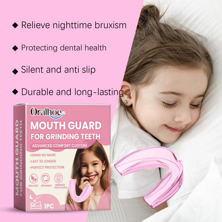Apparecchio dentale traspirante in silicone per bambini