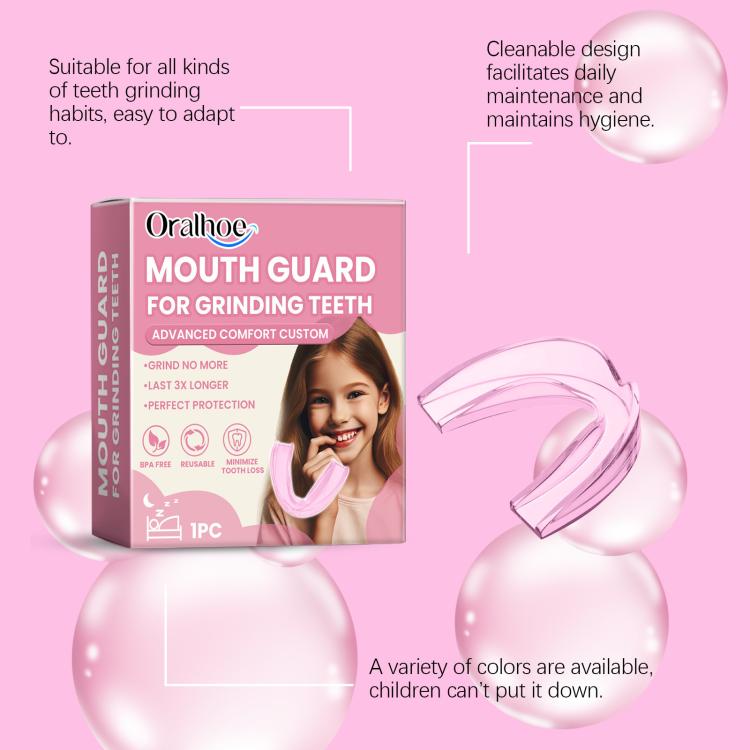 Apparecchio dentale traspirante in silicone per bambini