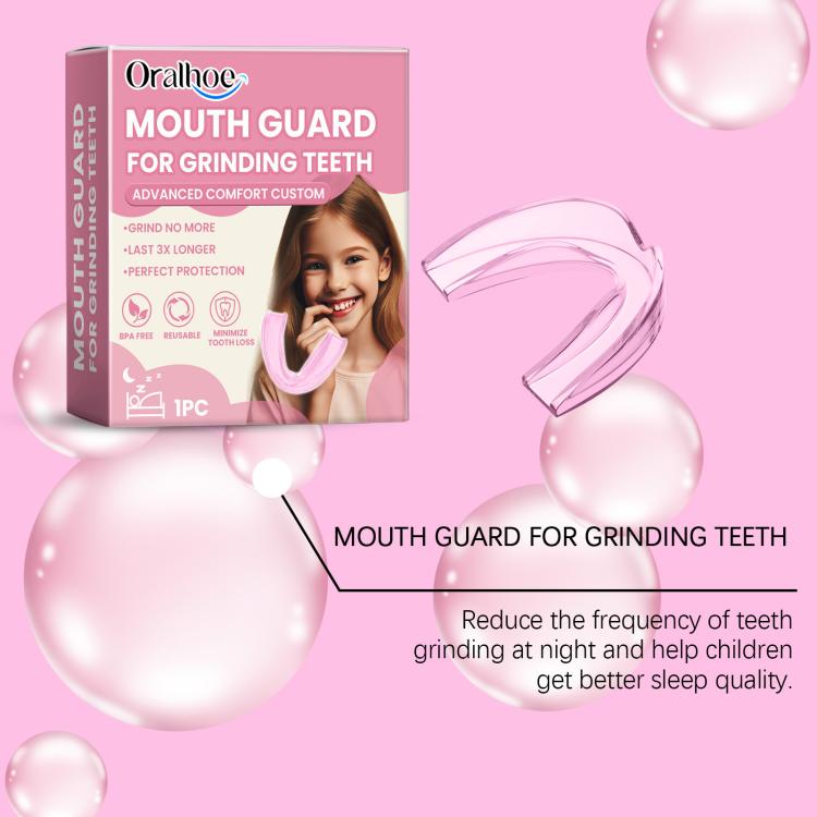 Apparecchio dentale traspirante in silicone per bambini