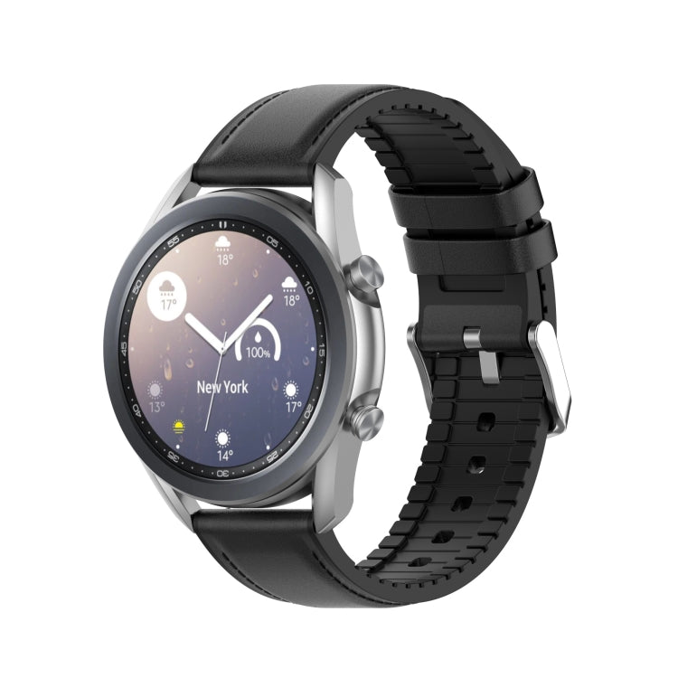 Cinturino di ricambio in pelle di silicone da 20 mm per Samsung Galaxy Watch 3 41 mm, For Samsung Galaxy Watch 3 41mm
