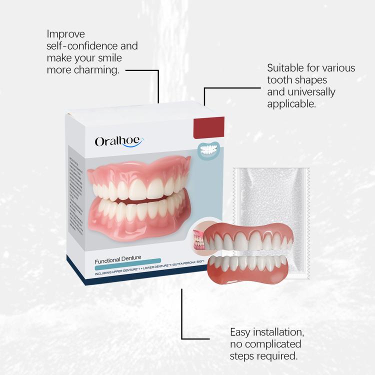 Kit per applicazione protesi dentarie Oralhoe Natural Fit