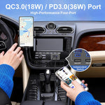 Caricabatterie da auto USB-C a 4 porte per modifiche auto e ricarica rapida, 4 Ports