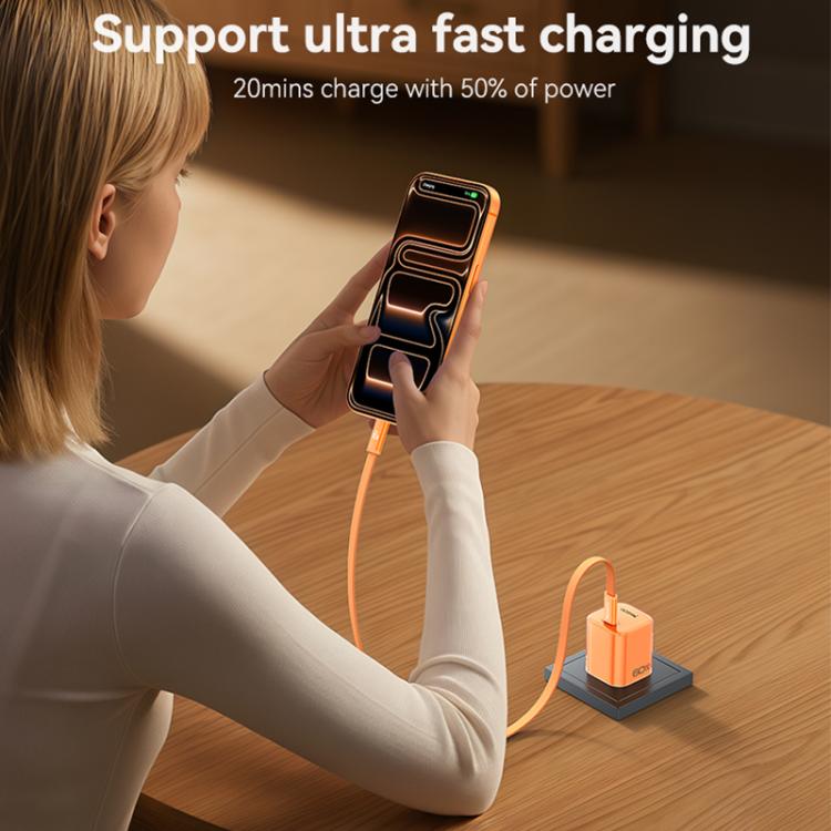 Caricabatterie trasparente Yesido YC27U AVS da 40-60 W con interfaccia USB-C/Type-C., YC27U US Plug