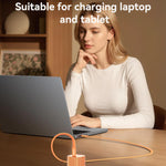 Caricabatterie trasparente Yesido YC27U AVS da 40-60 W con interfaccia USB-C/Type-C., YC27U US Plug