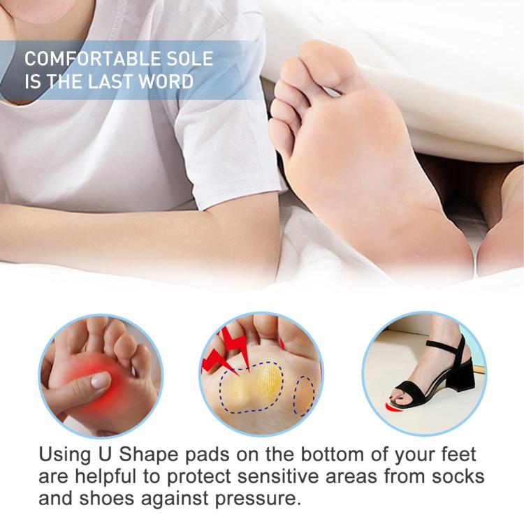 Cuscinetti ammortizzanti dita piedi South Moon in feltro