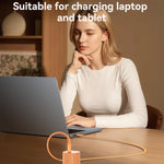 Caricabatterie Yesido YC161 trasparente con interfaccia USB-C/Type-C da 40-60 W e tecnologia AVS., UK Plug