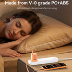 Caricabatterie Yesido YC161 trasparente con interfaccia USB-C/Type-C da 40-60 W e tecnologia AVS., UK Plug