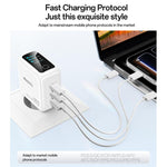 Caricabatterie Yesido YC114 da 140 W con display digitale dinamico, YC114 EU Plug