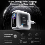 Caricabatterie Yesido YC114 da 140 W con display digitale dinamico, YC114 EU Plug